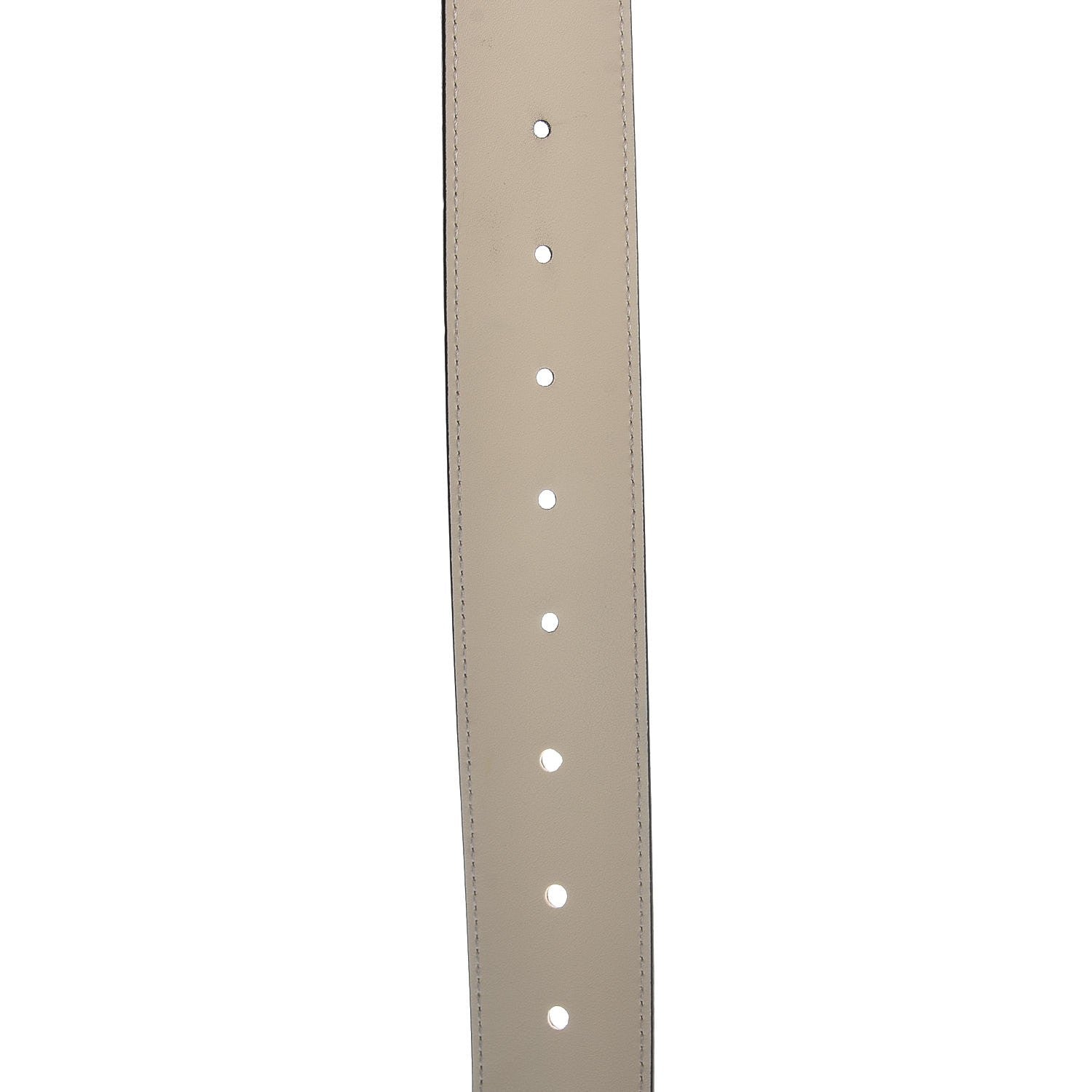 Gucci Calfskin Double G 40mm Belt 85 34 Mystic White 7 of 8