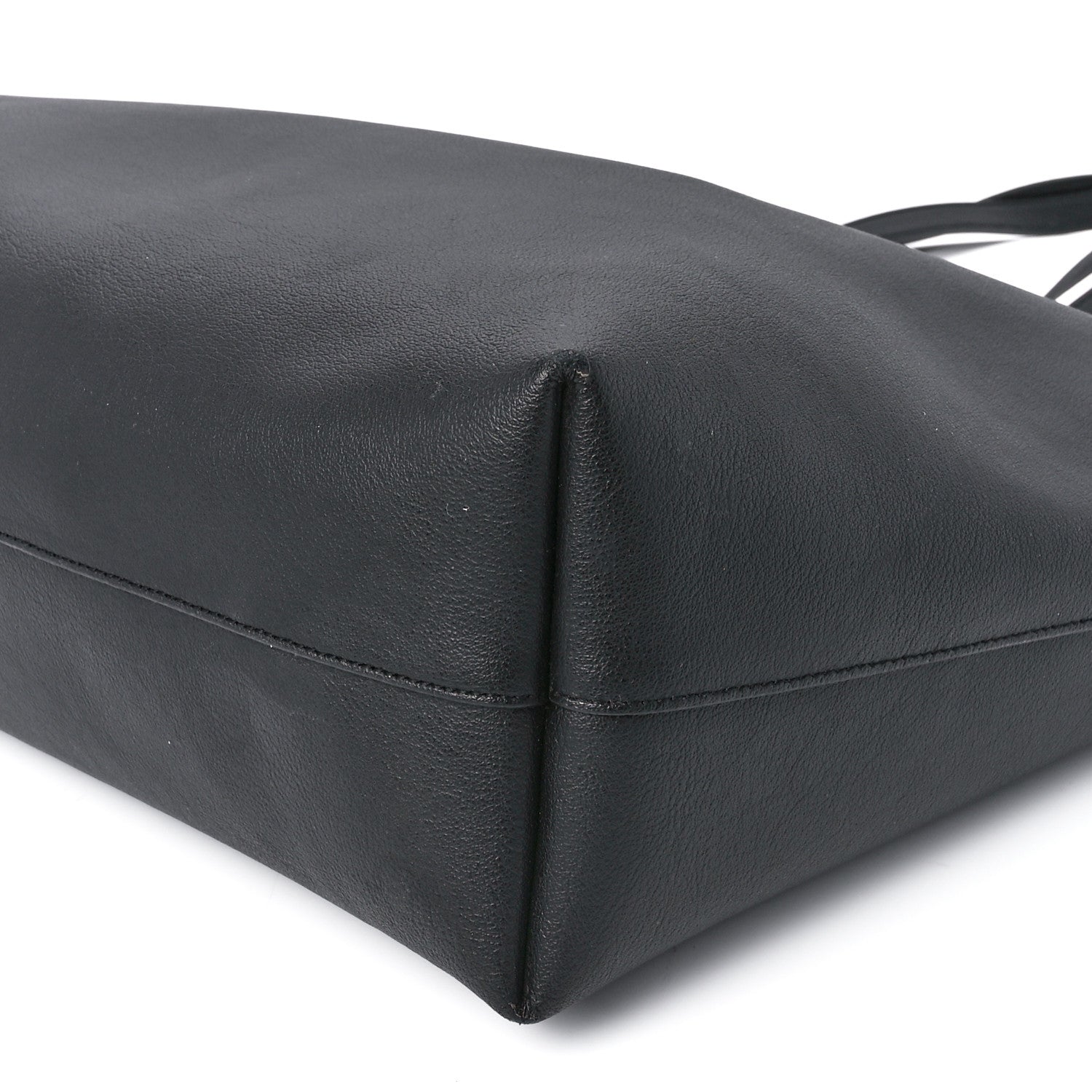 Saint Laurent Calfskin Large Shopping Tote Black 11 of 15