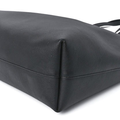 Saint Laurent Calfskin Large Shopping Tote Black 11 of 15