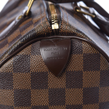 Louis Vuitton Damier Ebene Speedy 25 6 of 17