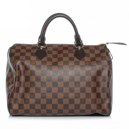 Louis Vuitton Damier Ebene Speedy 30 1 of 7