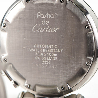 Cartier Stainless Steel 35mm Pasha C Automatic Watch 4 of 7