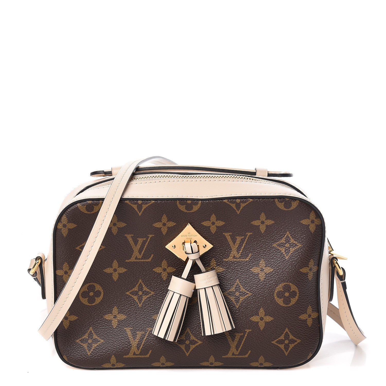Louis Vuitton Monogram Saintonge Creme 1 of 9