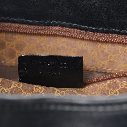 Gucci Calfskin Bardot Hobo Black 6 of 18