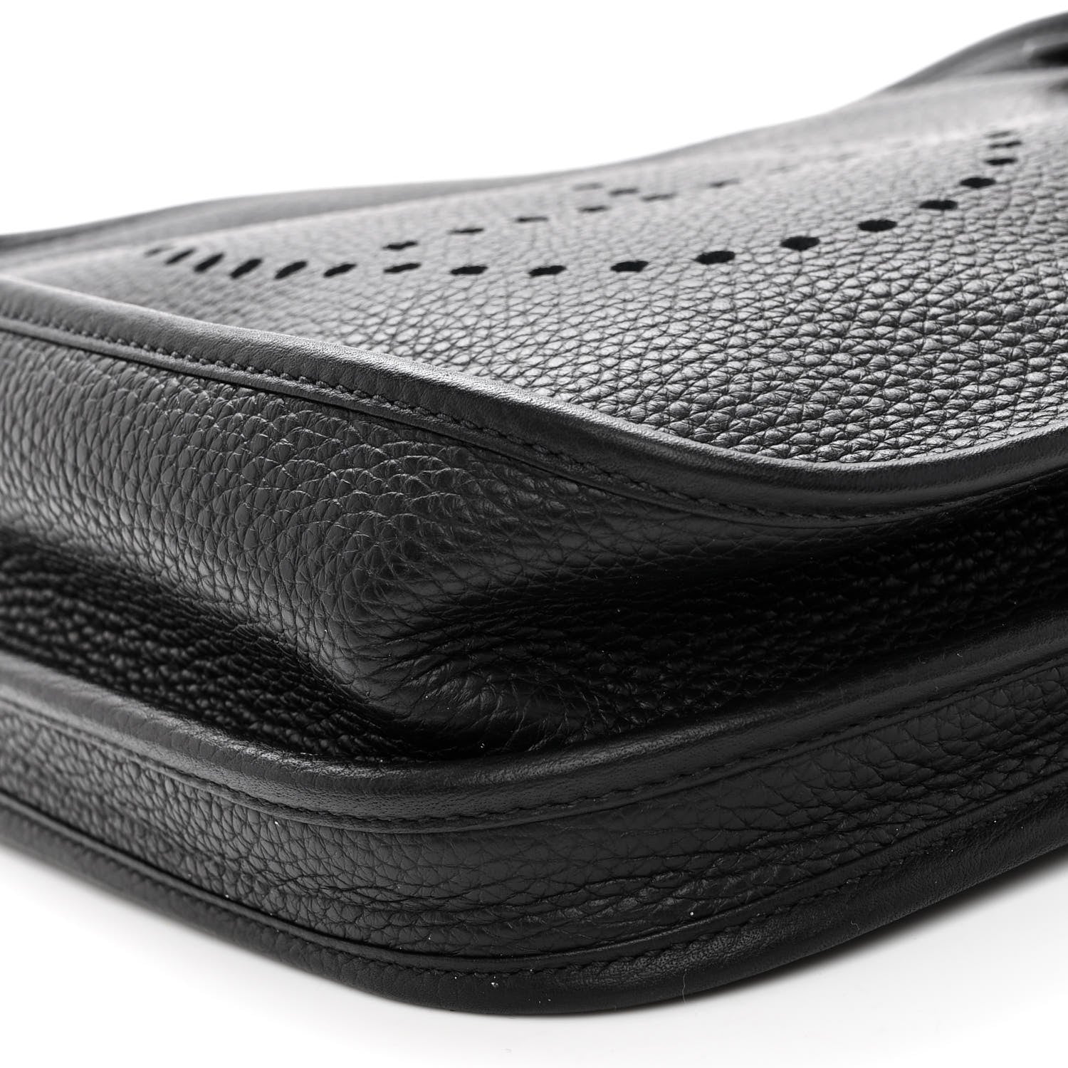 Hermes Taurillon Clemence Evelyne III PM Black 9 of 9