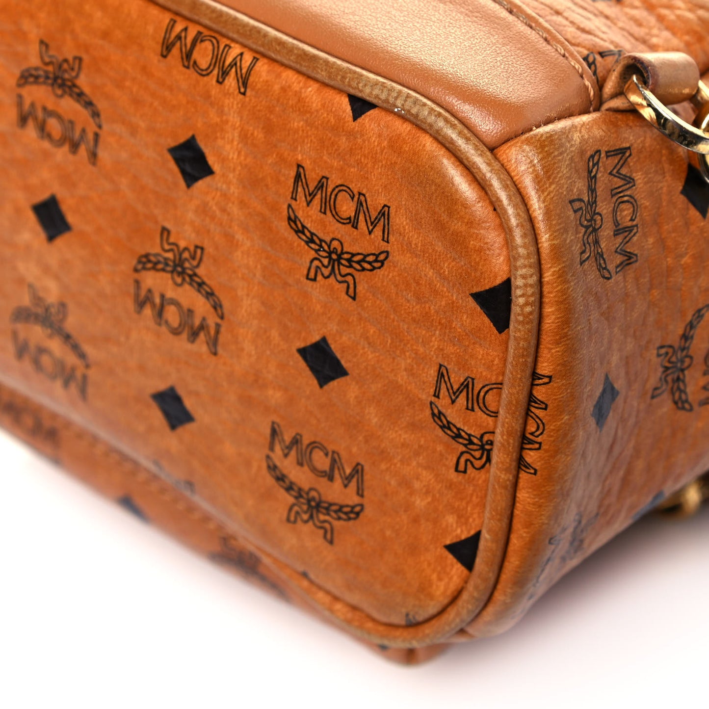 Visetos Side Stud Mini Stark Backpack Cognac