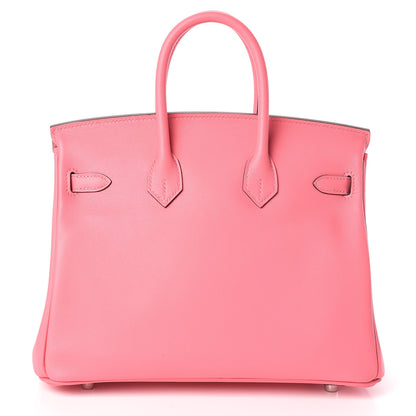 Hermes Swift Birkin 25 Rose Azalee 4 of 34