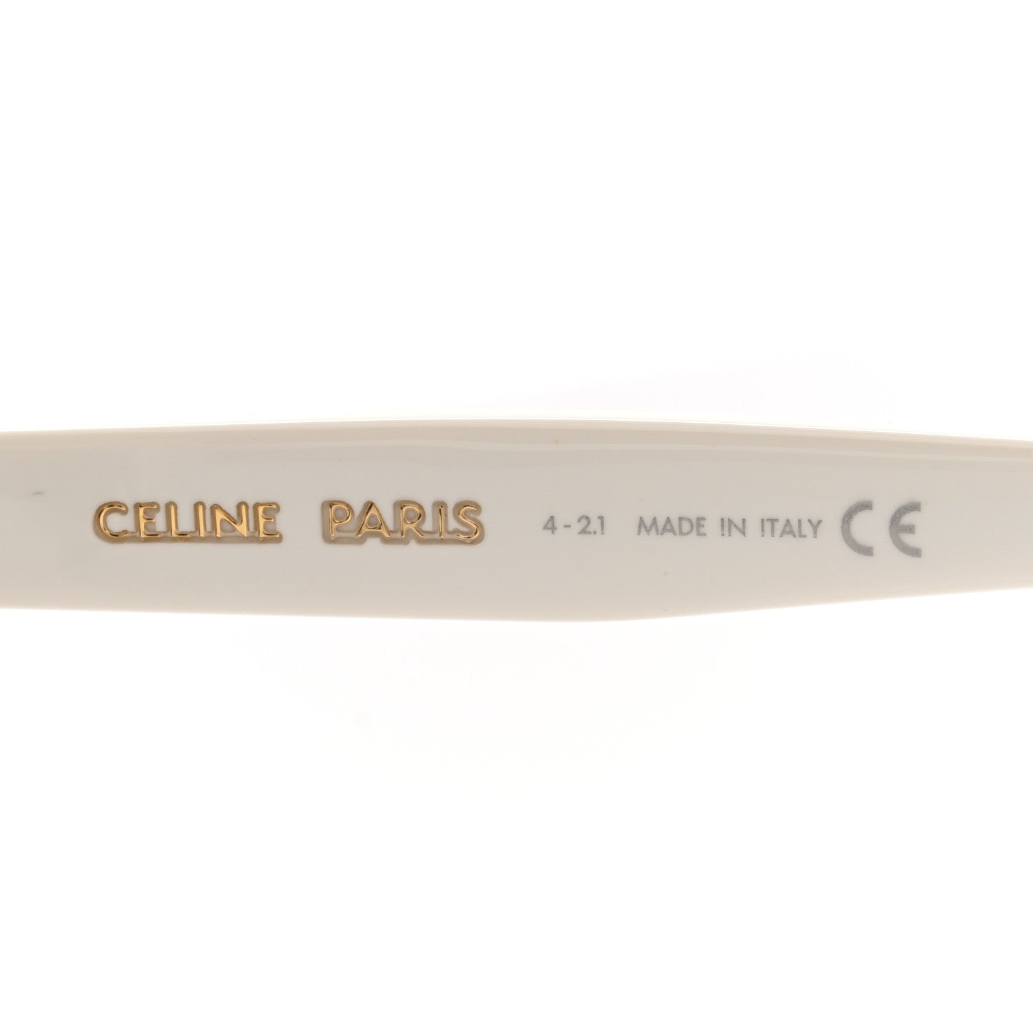 Celine Acetate Cat Eye Sunglasses CL40187I White 6 of 7