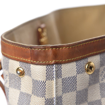 Louis Vuitton Damier Azur Hampstead MM 18 of 32