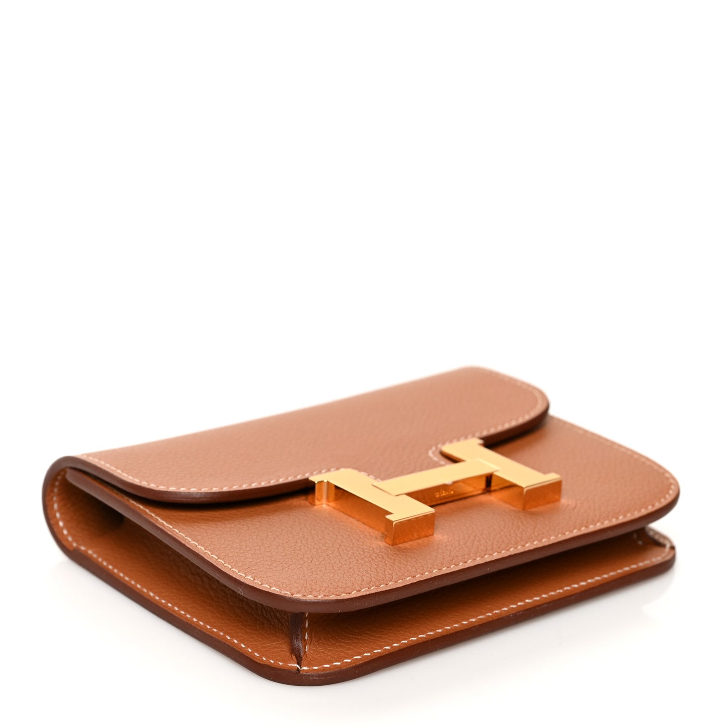 Evercolor Constance Slim Wallet Gold