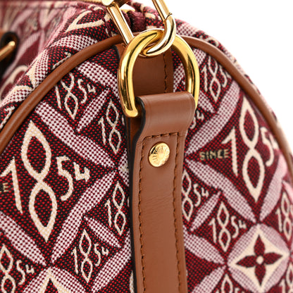 Louis Vuitton Jacquard Since 1854 Speedy Bandouliere 25 Bordeaux 13 of 13