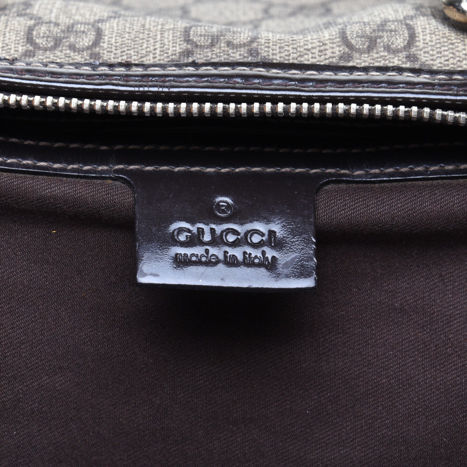Gucci GG Plus Monogram Medium Joy Boston Dark Brown 8 of 14