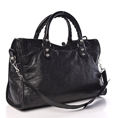 Balenciaga Agneau Giant 12 Silver Hardware City Black 3 of 16