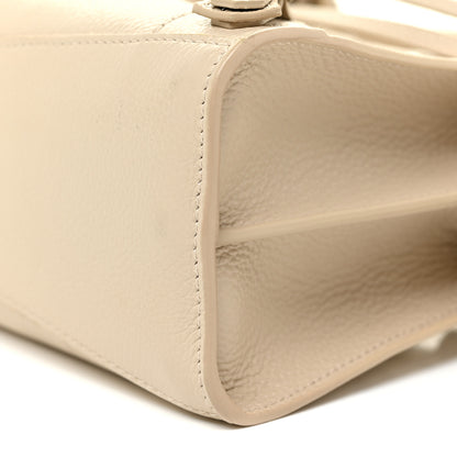 Balenciaga Grained Calfskin Neo Classic Silver Hardware Mini City Cream 9 of 12