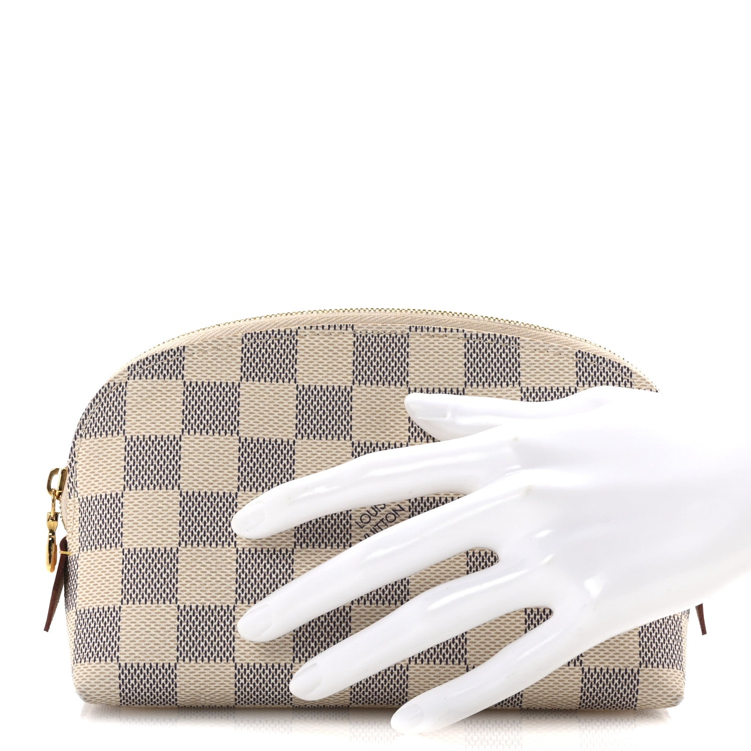 Louis Vuitton Damier Azur Cosmetic Pouch 2 of 12