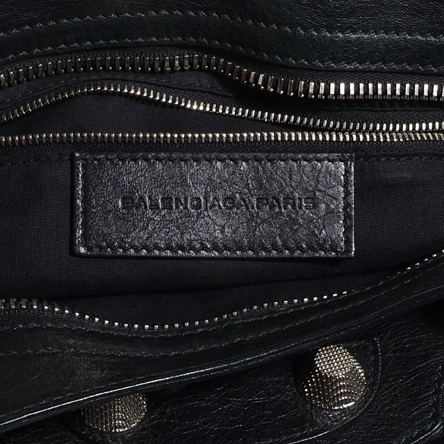 Balenciaga Agneau Giant 21 Silver Hardware City Black 6 of 12