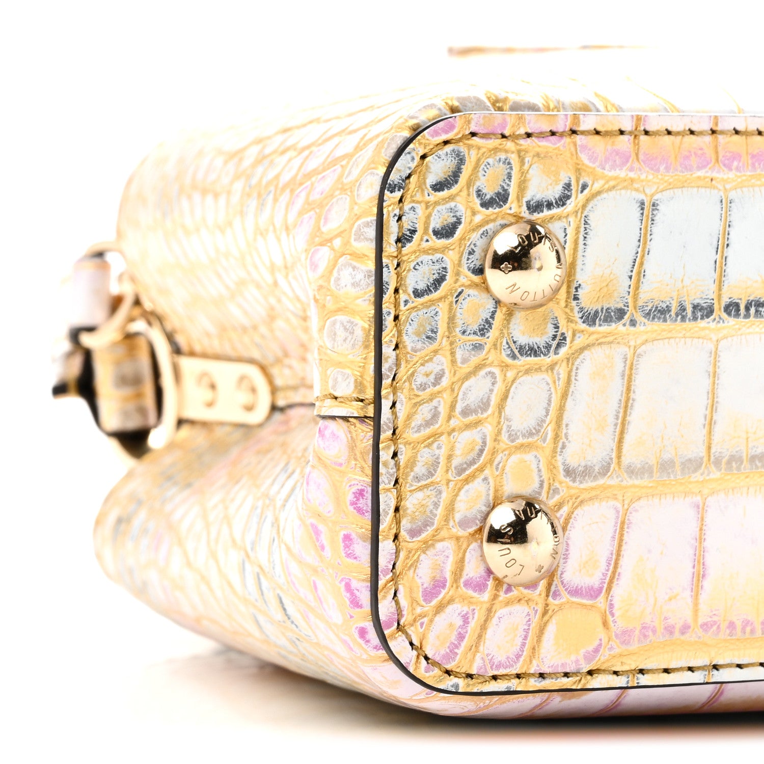 Louis Vuitton Alligator Mini Capucines Royal Garden 8 of 10