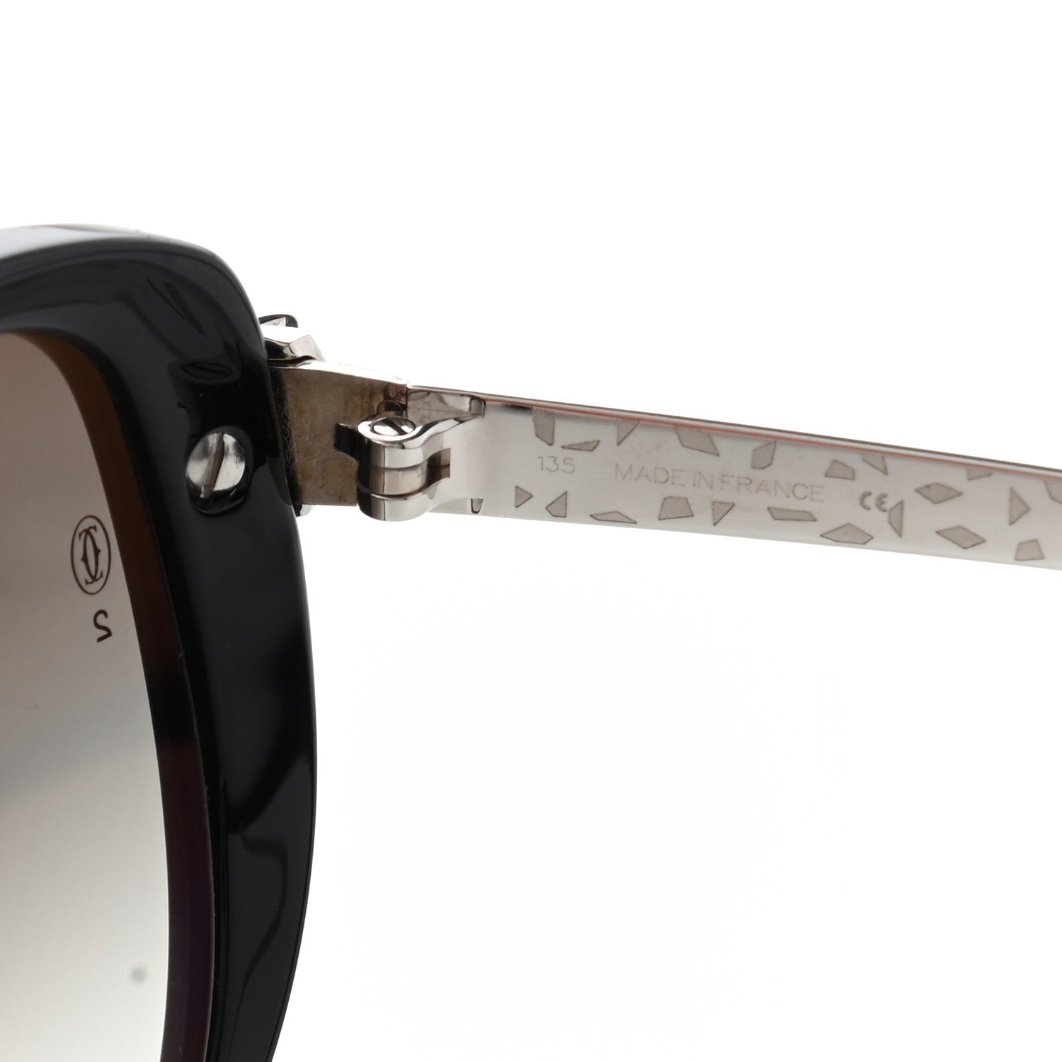 Cartier Panthere Wild De Cartier Sunglasses Black 7 of 10