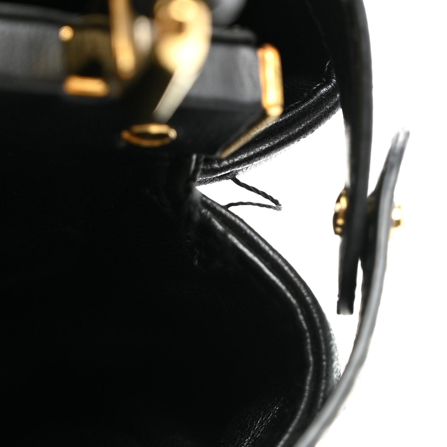 Nappa Mini Peekaboo Iconic Satchel Black