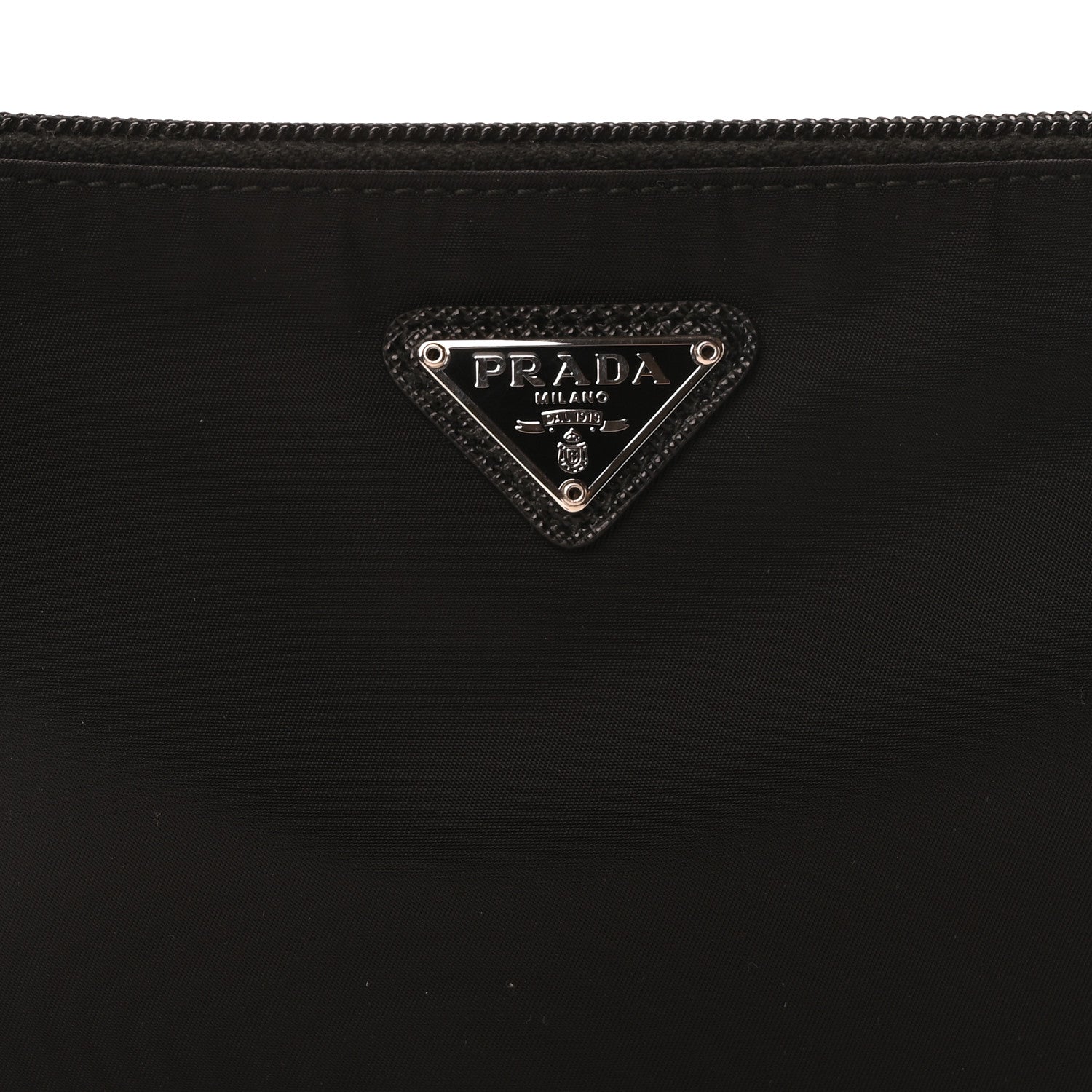 Prada Re-Nylon Vela Pouch Black 8 of 10
