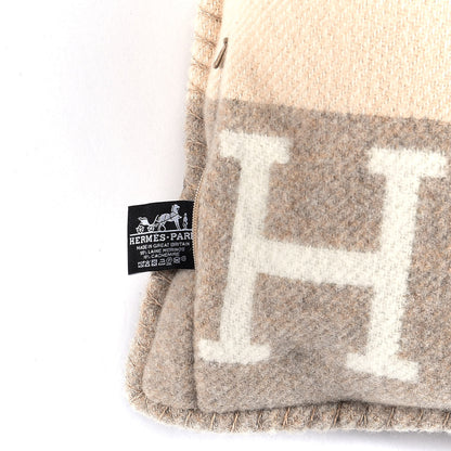 Hermes Wool Cashmere Avalon III Pillow PM Coco Camomille 3 of 3