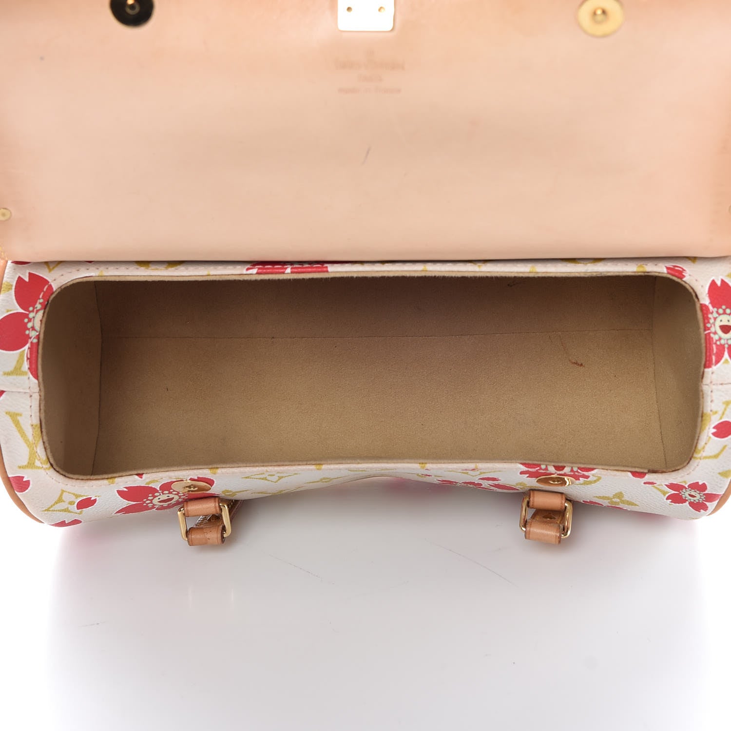 Louis Vuitton Monogram Cherry Blossom Papillon Red Creme 5 of 17