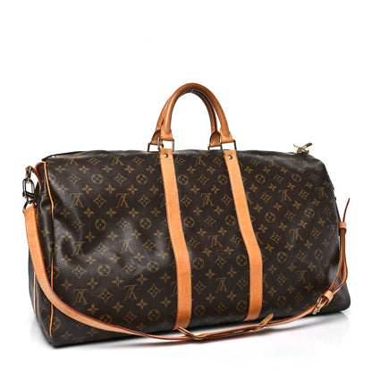 Louis Vuitton Monogram Keepall Bandouliere 55 2 of 13