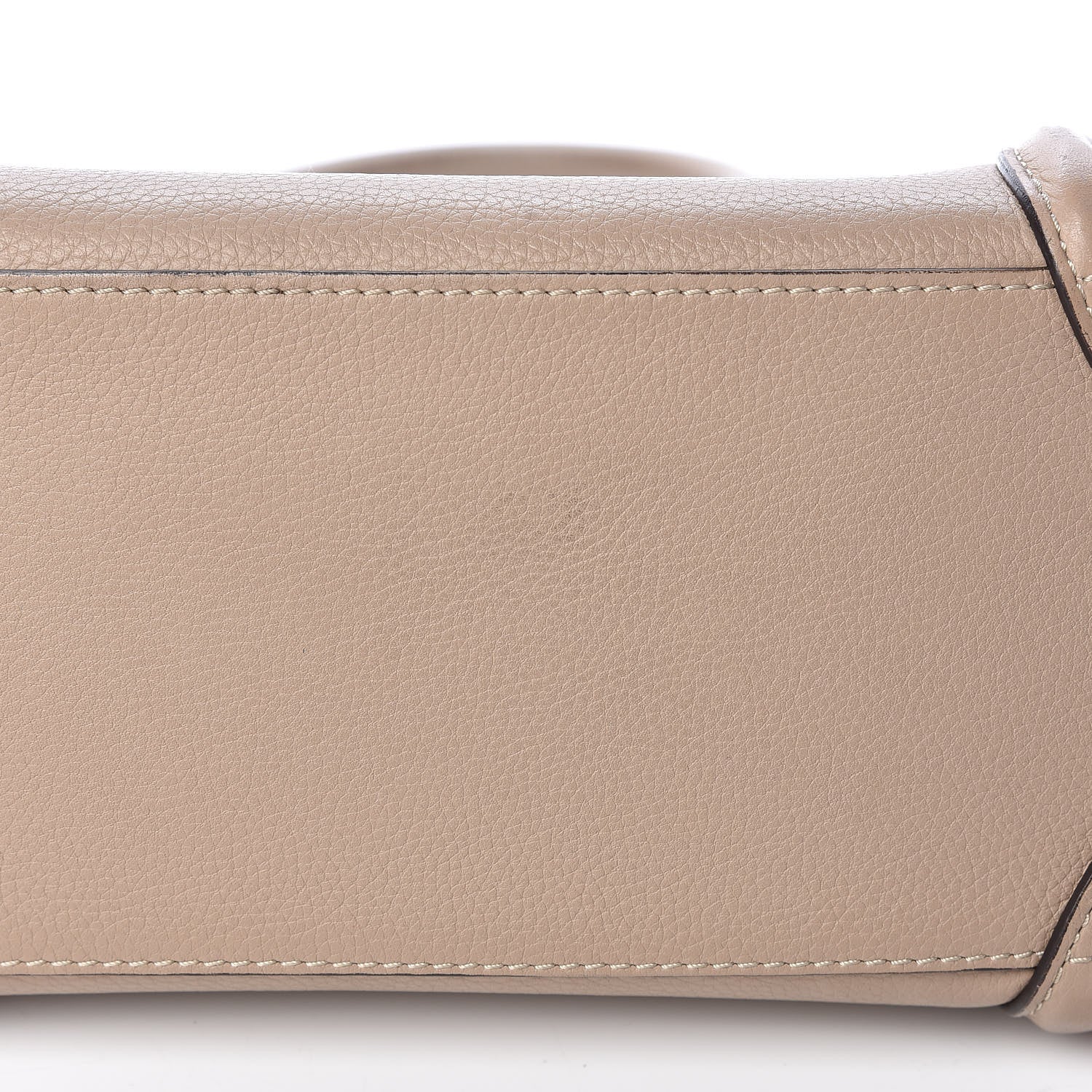 Celine Drummed Calfskin Micro Luggage Dune 14 of 17