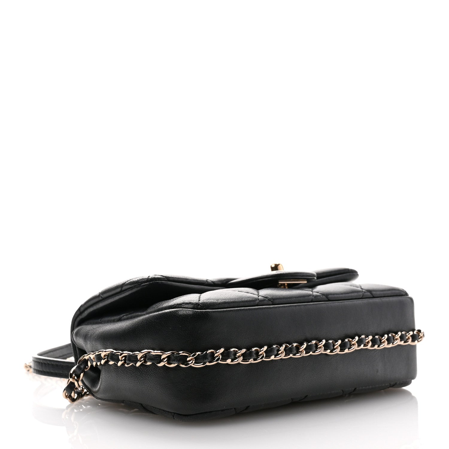 Chanel Lambskin Quilted Mini My Precious Flap Black 4 of 13