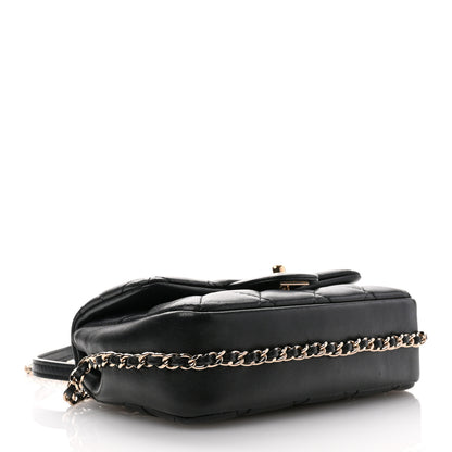 Chanel Lambskin Quilted Mini My Precious Flap Black 4 of 13