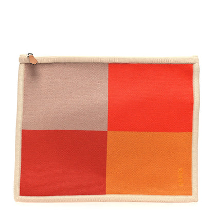 Hermes Cotton Cashmere Hestia Case Safran Terracotta 1 of 9