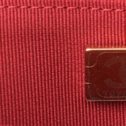 Chanel Caviar Quilted Wallet On Chain WOC Red 8 of 12