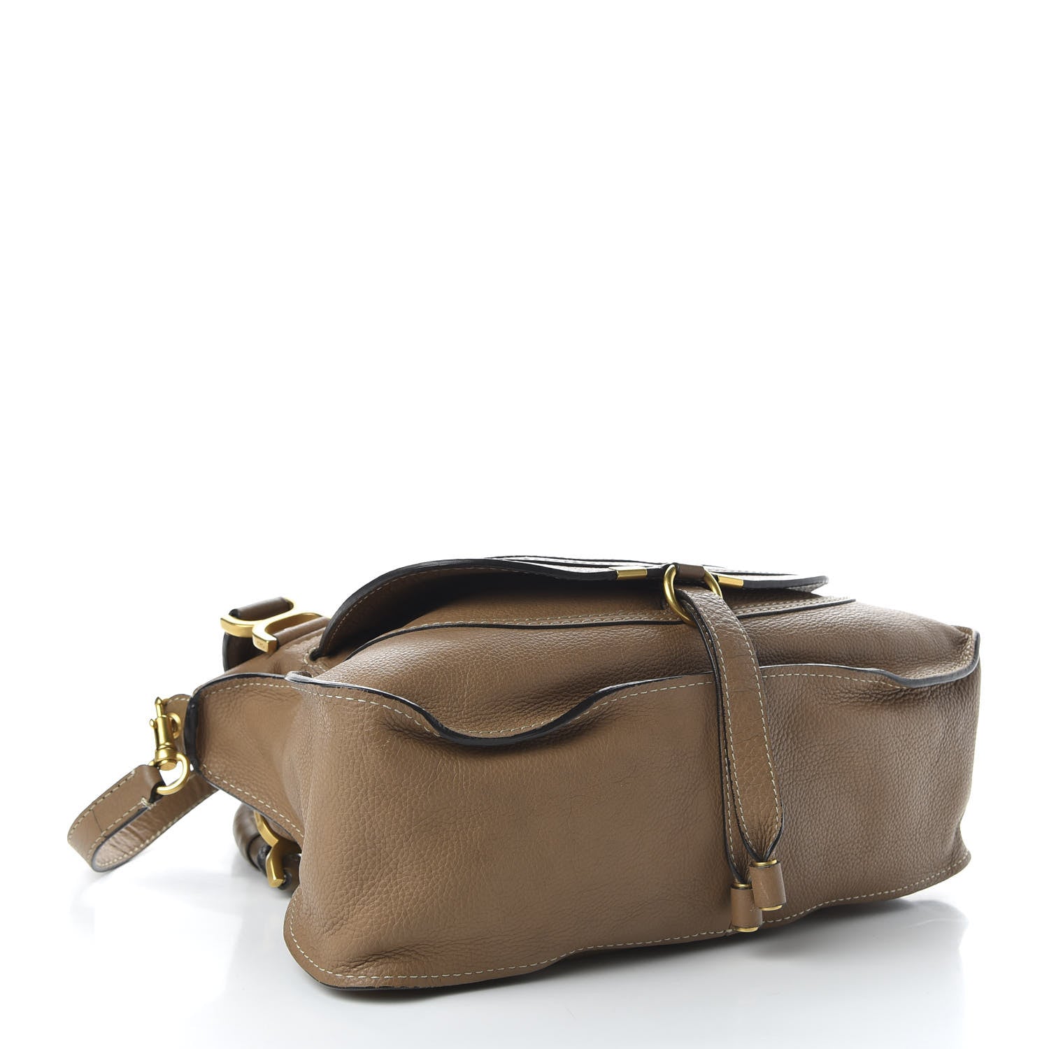 Chloe Calfskin Medium Marcie Satchel Nut 4 of 9