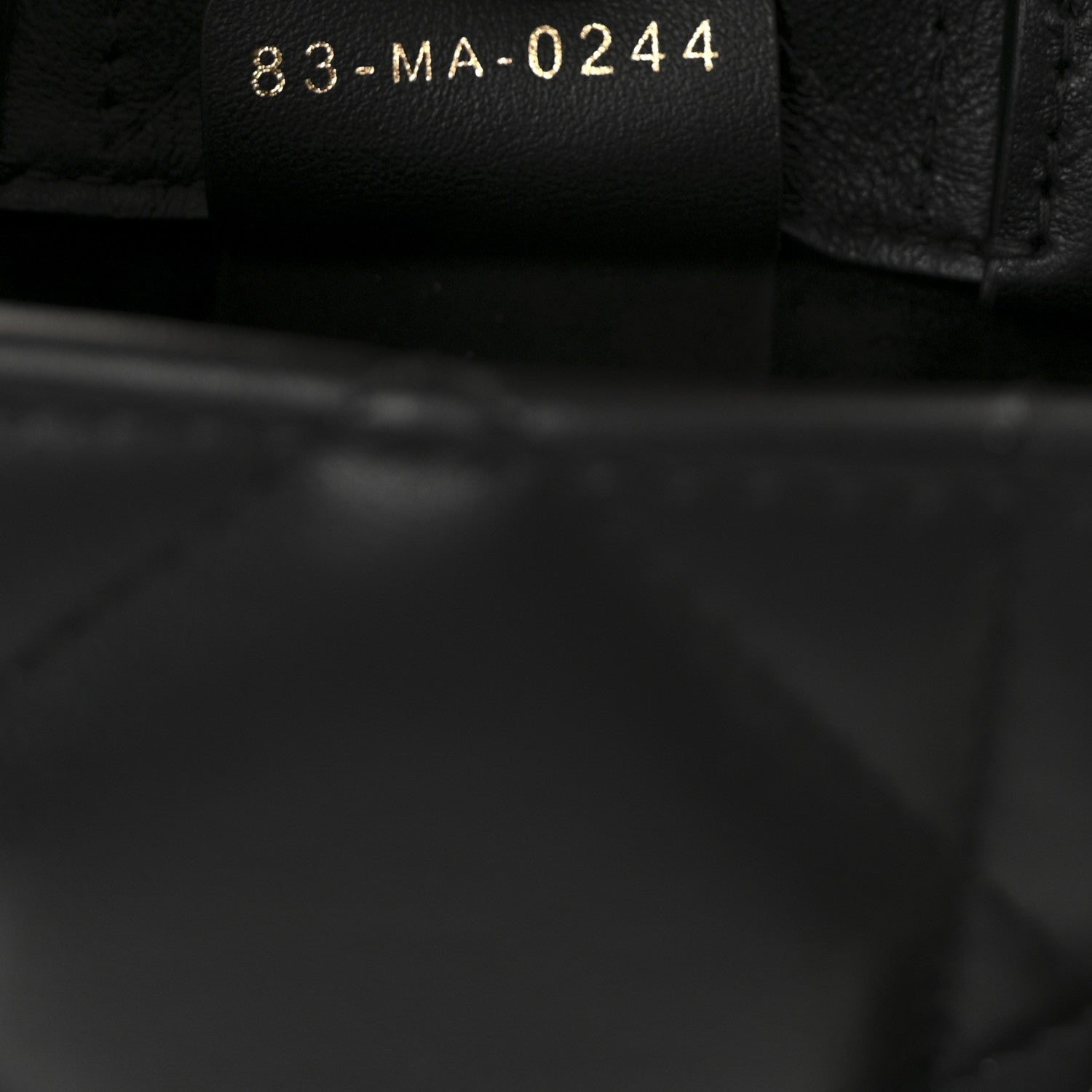 Christian Dior Calfskin Macrocannage Mini Book Tote Black 7 of 11