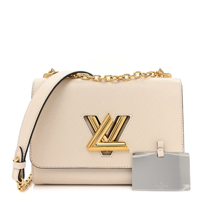 Louis Vuitton Epi Twist Shoulder Bag MM Quartz 4 of 13