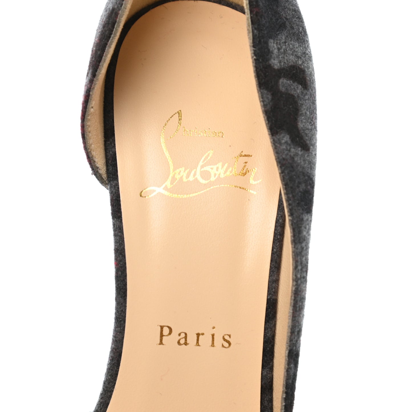 Flanelle Camouflage Iriza 100 Pumps 38 Fusain
