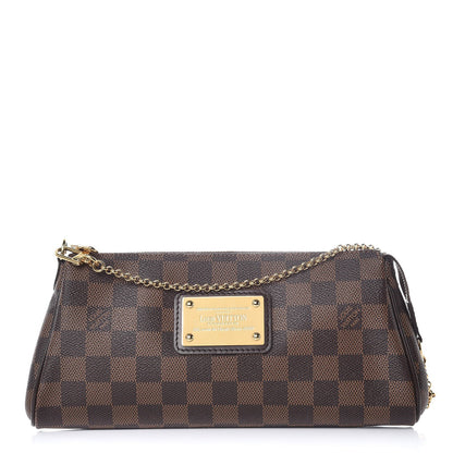 Louis Vuitton Damier Ebene Eva Clutch 1 of 7