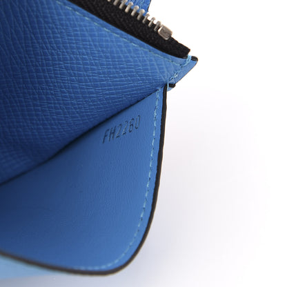Louis Vuitton Taigarama Coin Card Holder Blue Lagoon 6 of 7