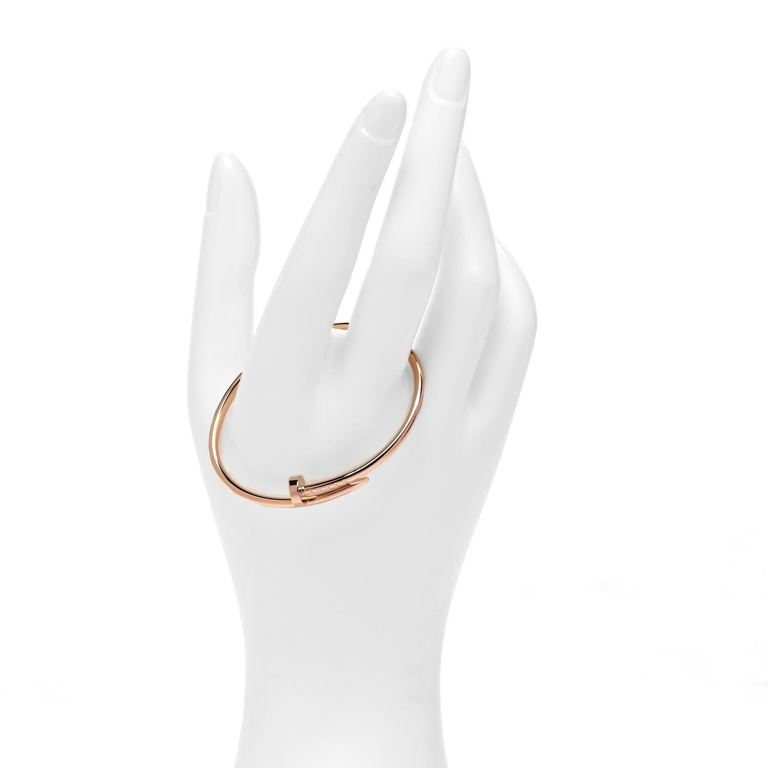 Cartier 18K Pink Gold Small Juste Un Clou Bracelet 15 2 of 5