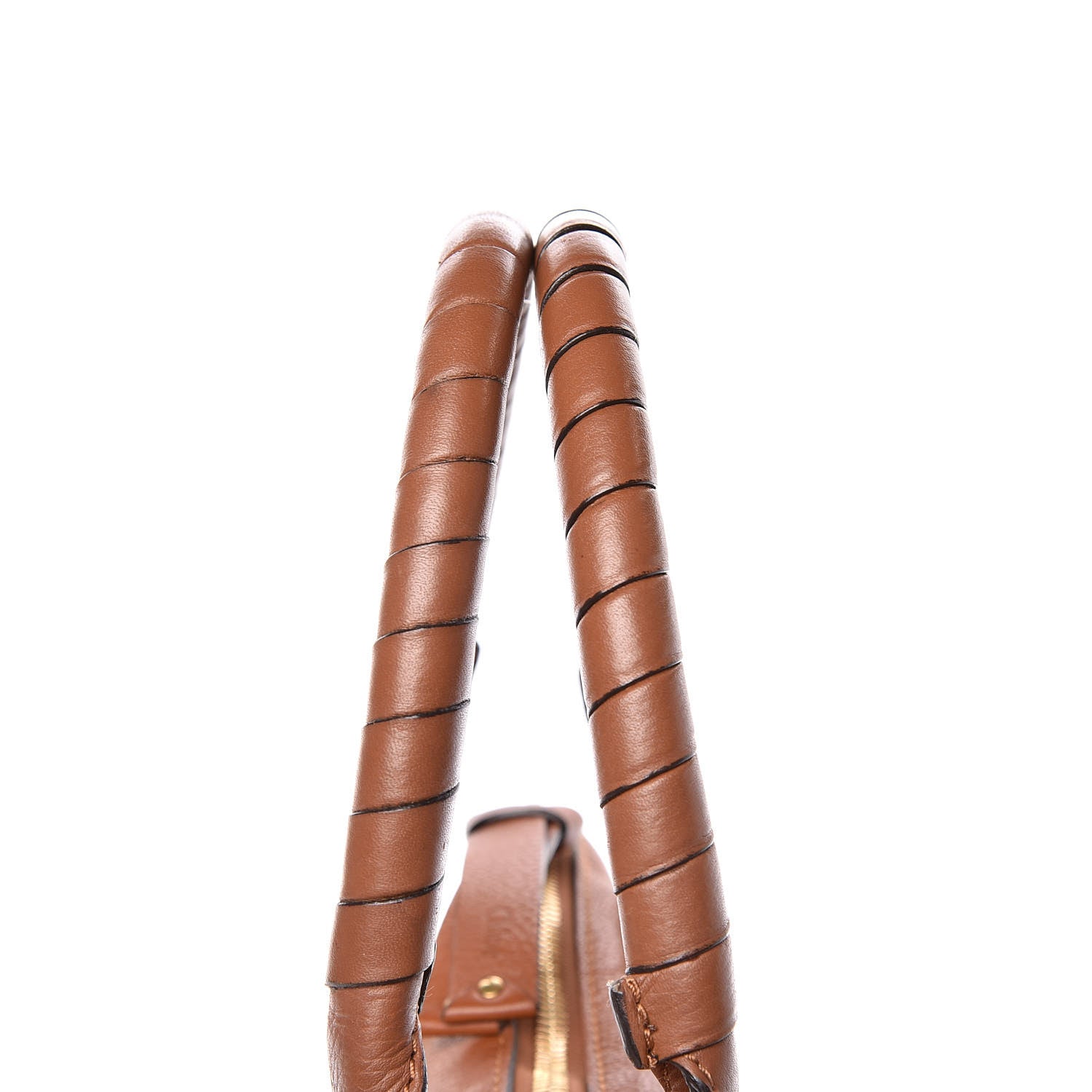 Chloe Calfskin Medium Marcie Satchel Tan 13 of 21