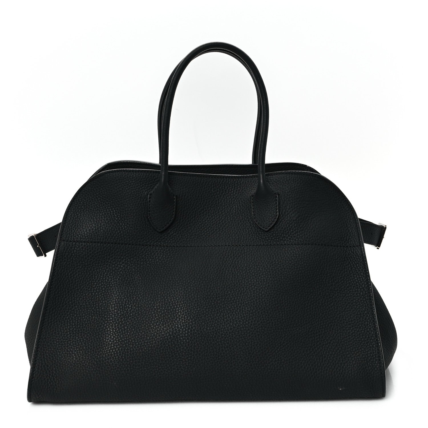 The Row Matte Grained Calfskin Soft Margaux 15 Black 1 of 12