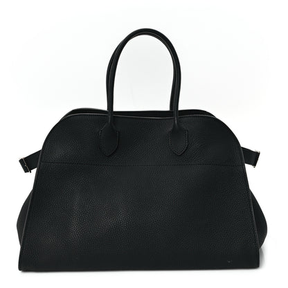 The Row Matte Grained Calfskin Soft Margaux 15 Black 1 of 12