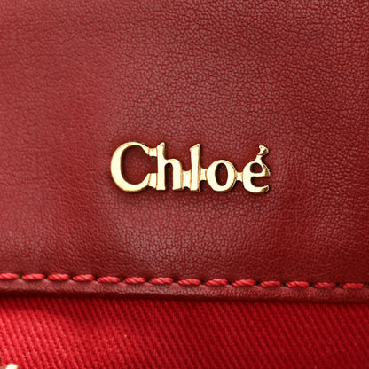 Chloe Calfskin Eden Crossbody Cherry 6 of 9
