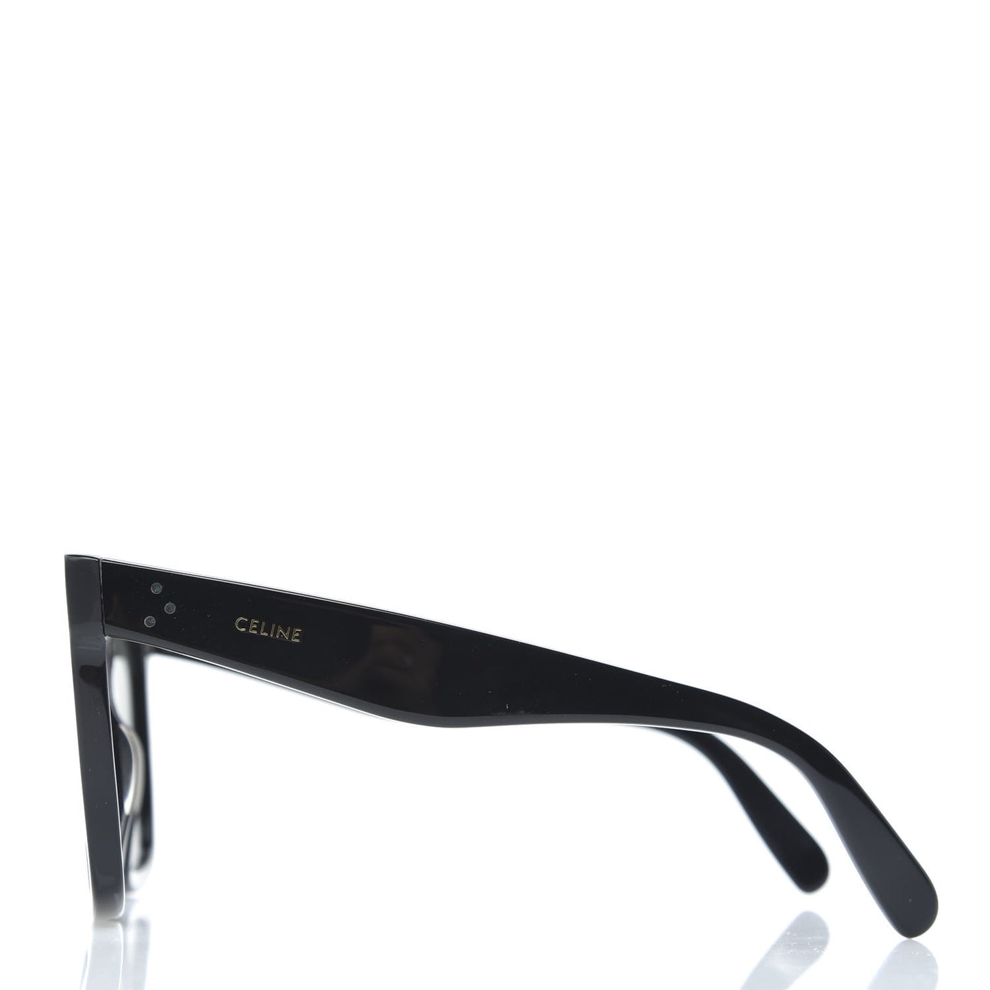 Acetate Polarized Oversized Sunglasses CL4055IN Black