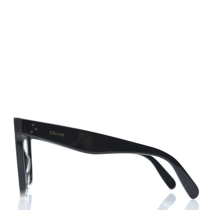 Celine Acetate Polarized Oversized Sunglasses CL4055IN Black 2 of 6