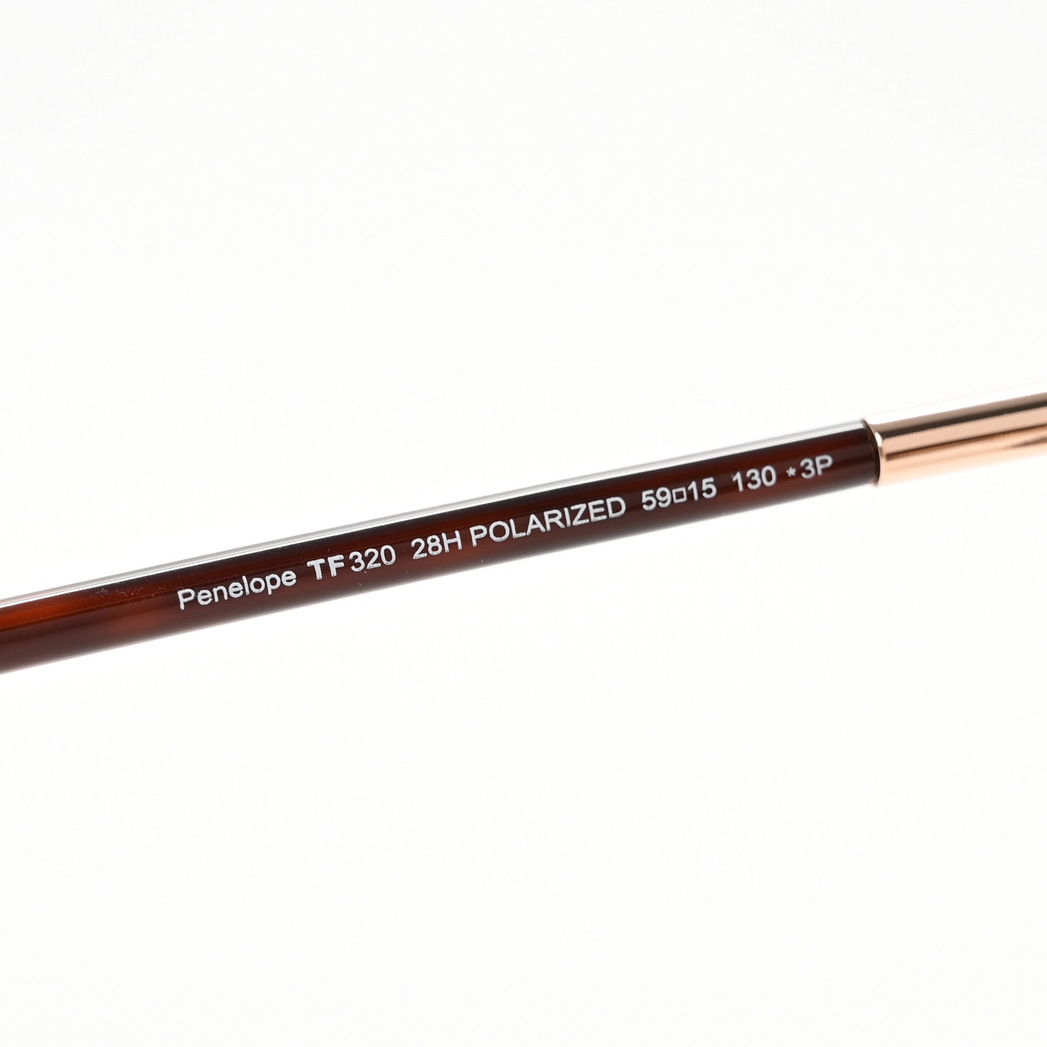 Tom Ford Metal Penelope Vintage Round Sunglasses TF320 Brown 6 of 9