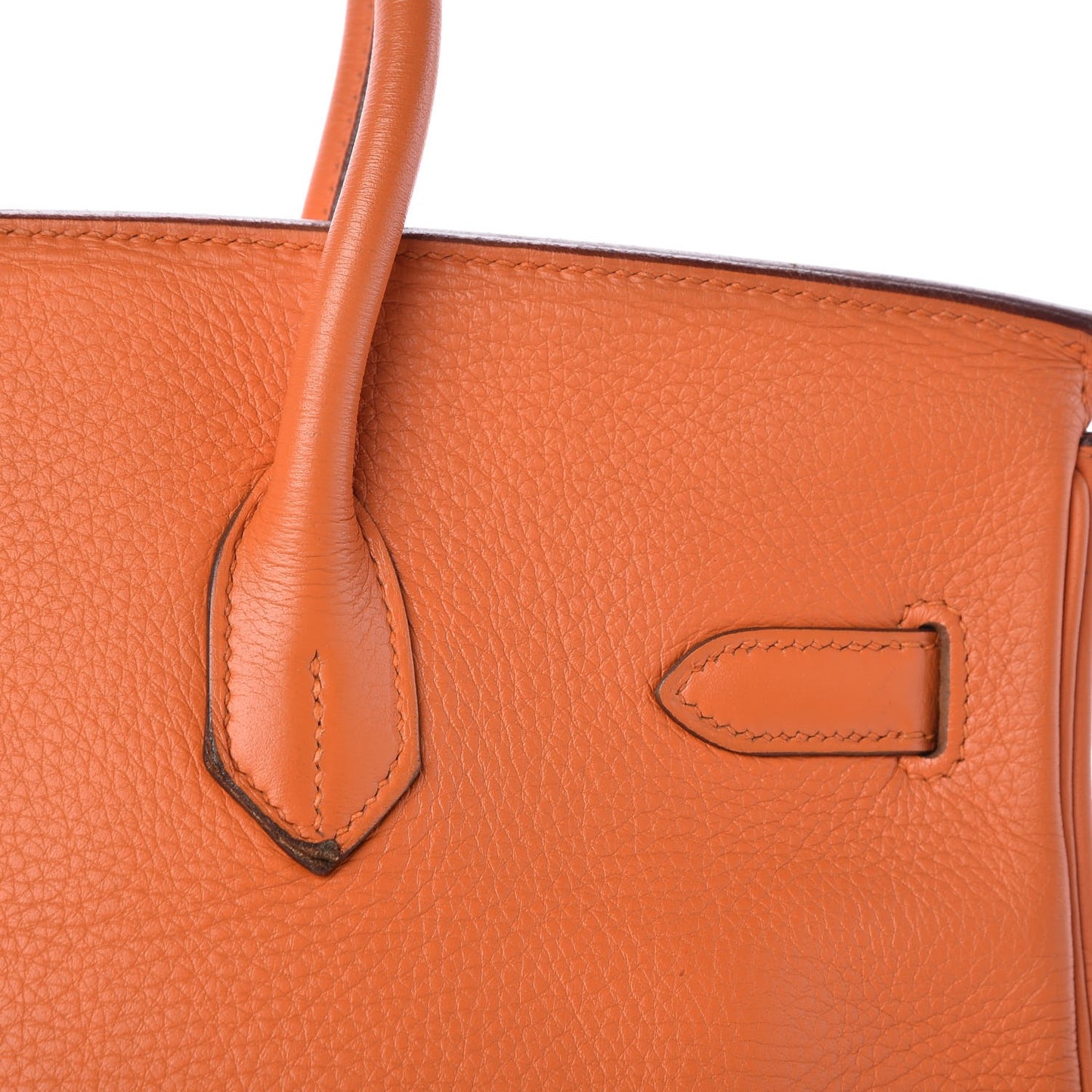 Togo Birkin 35 Orange