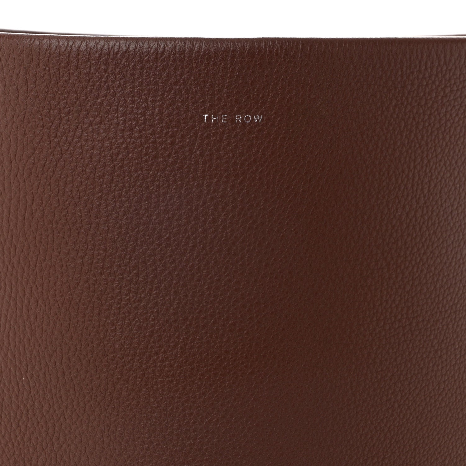 The Row Grained Calfskin Medium N/S Park Tote Cognac 8 of 10
