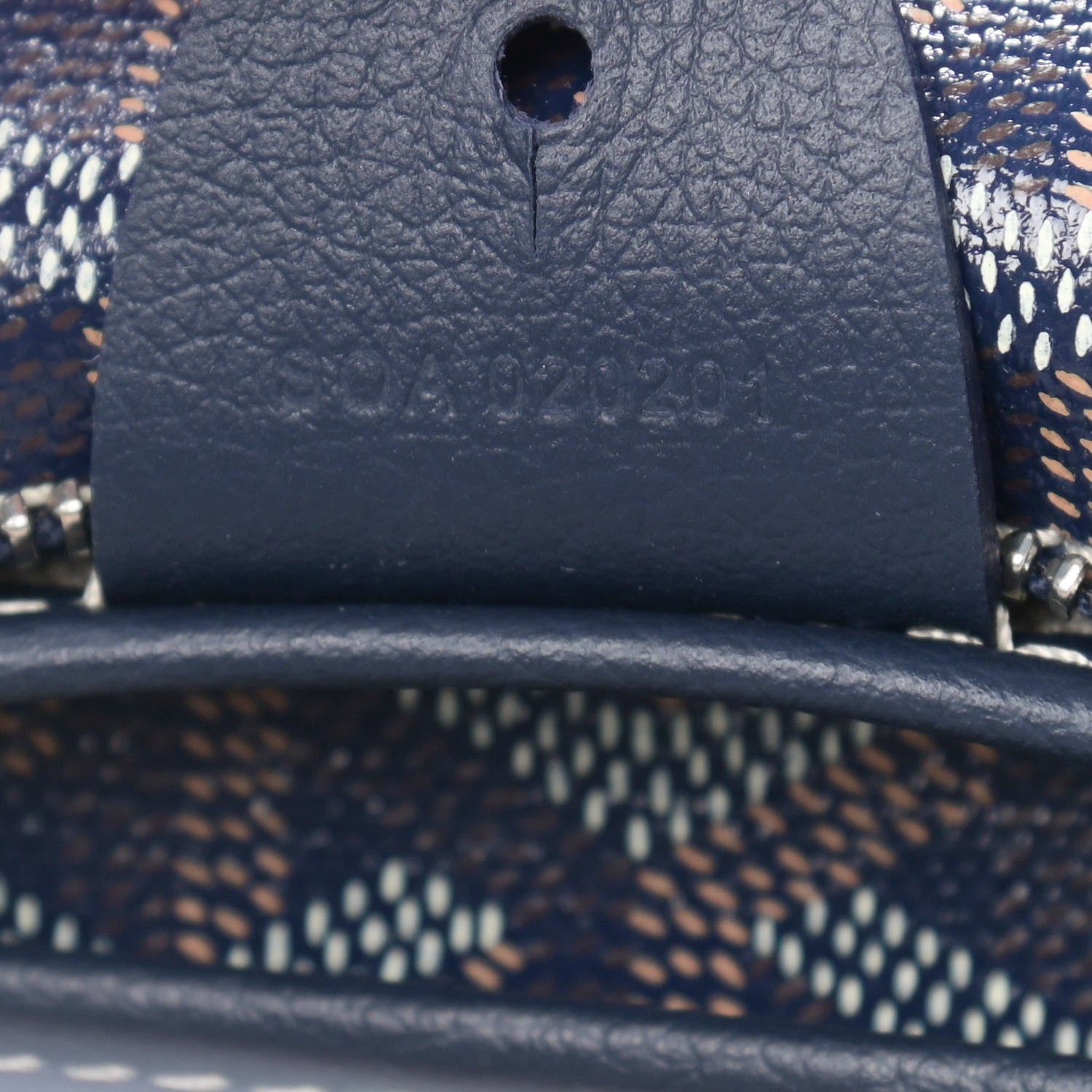 Goyard Goyardine Artois PM Navy 7 of 9