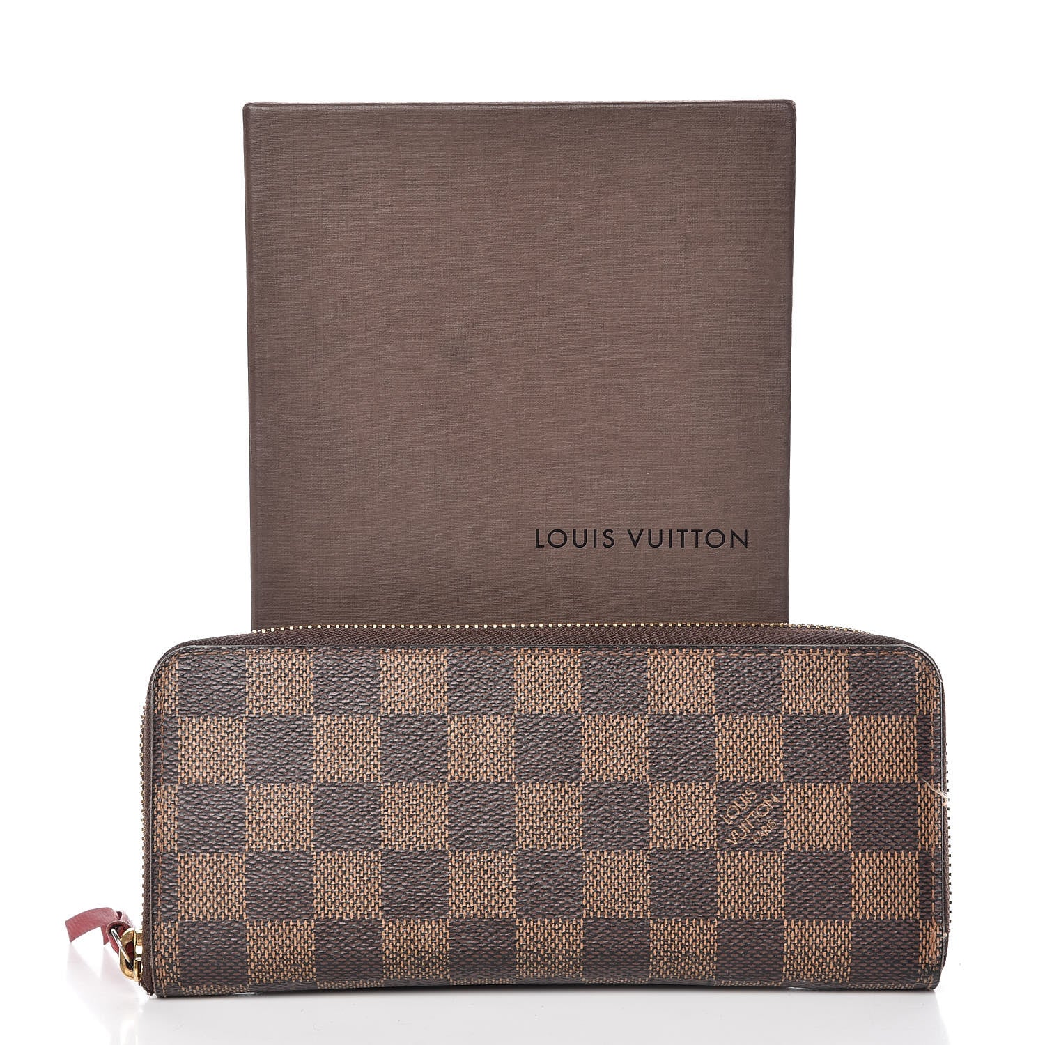 Louis Vuitton Damier Ebene Clemence Wallet 15 of 15